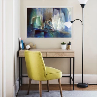 Wallprint Schmucker - Im blauen Raum 