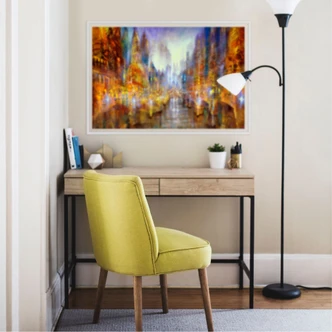 Wallprint Schmucker - Lichterstadt 