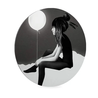 Wandcirkel Alu-Dibond Ireland - No such thing 