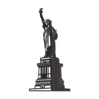 Acryldecoratie Vrijheidsbeeld 