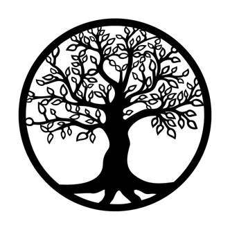 Wanddecoratie Tree of Life 