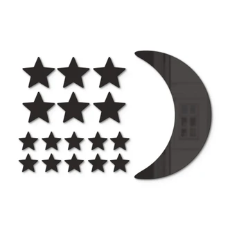 Wanddecoratie Maan en Sterren 