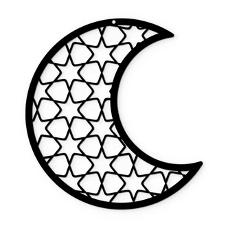 Wanddecoratie Ramadan - Maan 