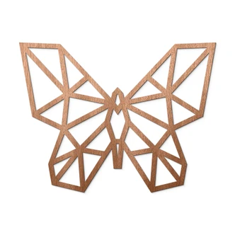 Wooden Butterfly – mahogany 