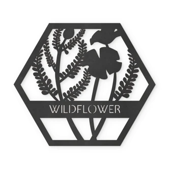 MDF Decoratie Wildflower 