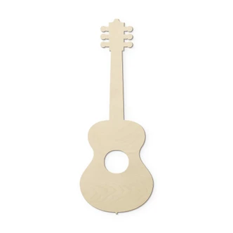 Decoro in legno - Chitarra 