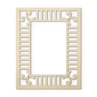 Decoro in legno - Cornice 