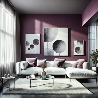 Lila violett Väggfärg halvmatt I Artful aubergine | vitaliserande rumskaraktär | THE COLOR KITCHEN Lila violett Väggfärg halvmatt I Artful aubergine | vitaliserande rumskaraktär | THE COLOR KITCHEN