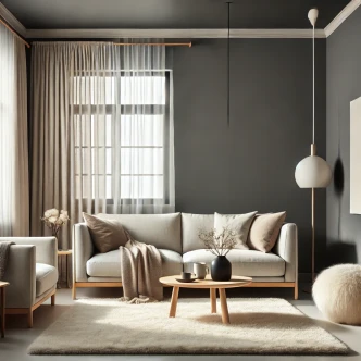 Grå Väggfärg satin matt I Poised Pepper | skapa en elegant, modern atmosfär | THE COLOR KITCHEN Grå Väggfärg satin matt I Poised Pepper | skapa en elegant, modern atmosfär | THE COLOR KITCHEN