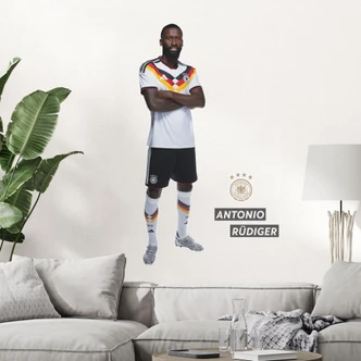 DFB Sticker WM 2026, Wandtattoo Antonio Rüdiger DFB Sticker WM 2026, Wandtattoo Antonio Rüdiger