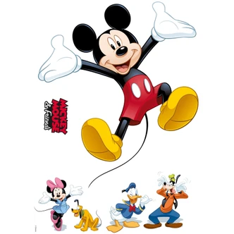 Wandsticker Mickey Mouse and Friends 