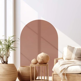 Muursticker Arch - Roze Rood Muursticker Arch - Roze Rood