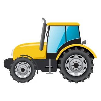Wall sticker Tractor 
