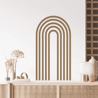 Wallsticker Boho sløjfer ensfarvet 