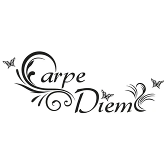Adesivo murale Carpe Diem 05 