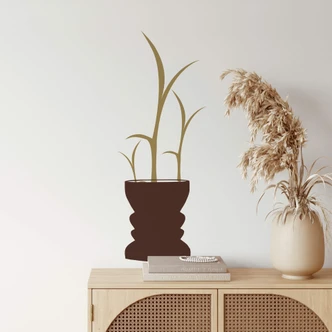 Wandtattoo Vase 3 