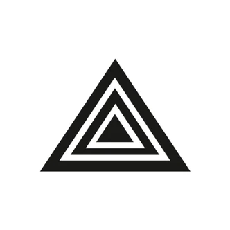 Sticker mural - Set Triangles 