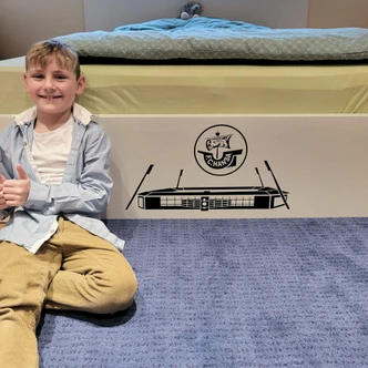 Wandtattoo FC Hansa Rostock - Arena und Logo 