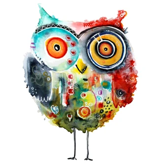 Wandtattoo Hagenmeyer - Eule Frida 