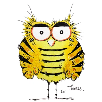 Muursticker Hagenmeyer – Tijger 