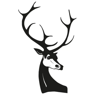 Muursticker Hert 