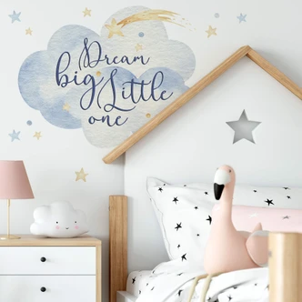 Sticker mural Kvilis - Dream big little one 