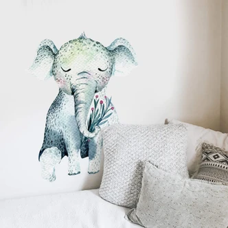 Muursticker Kvilis - Baby Olifantje 