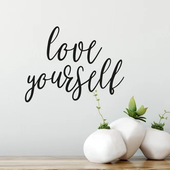 Wall sticker Love yourself Wall sticker Love yourself