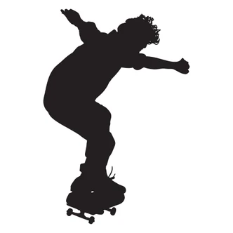Wandtattoo Skateboarder 02 