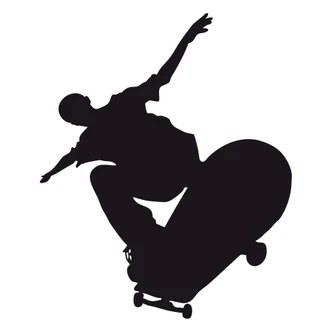 Wandtattoo Skateboarder 04 