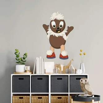 Kinderzimmer Wandtattoo Unser Sandmännchen - Pittiplatsch 