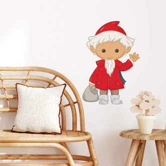 Kinderzimmer Wandtattoo Unser Sandmännchen - Sandmann winkt 