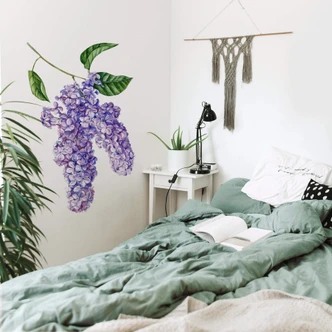 Wall sticker - Lilac branch vintage XXL 