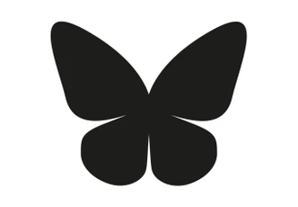 Muursticker Vlinder 8 