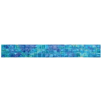 Sticker mural - Bordure mosaïque en verre 