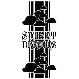 Wandtattoo Banner Sweet Dreams 