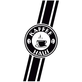Sticker mural - Bordure Kaffee Haus 