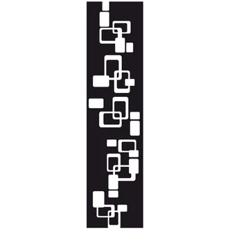 Adesivo murale - striscia lounge retro 