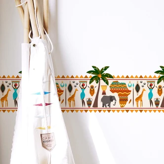 Bordure Colourful Africa 