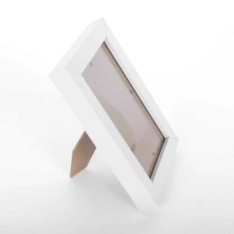 Bilderrahmen Holz Weiß - 10x15 cm 