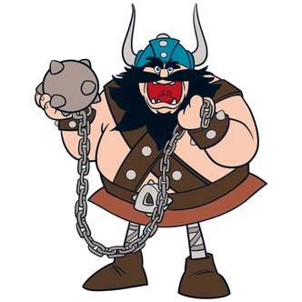 Wandtattoo Wickie - Der schreckliche Sven Wandtattoo Wickie - Der schreckliche Sven