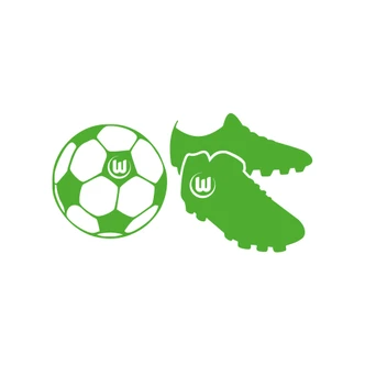 Wandtattoo VfL Wolfsburg - Fußballschuhe 