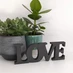 XXL Love Buchstaben als Deko bei einer Hochzeit in Löhne