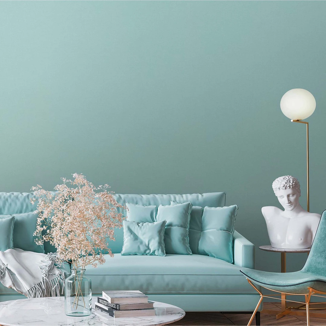 City Glow; The New Textures Book; City Romance Metallic teal behang met structuur - 34278