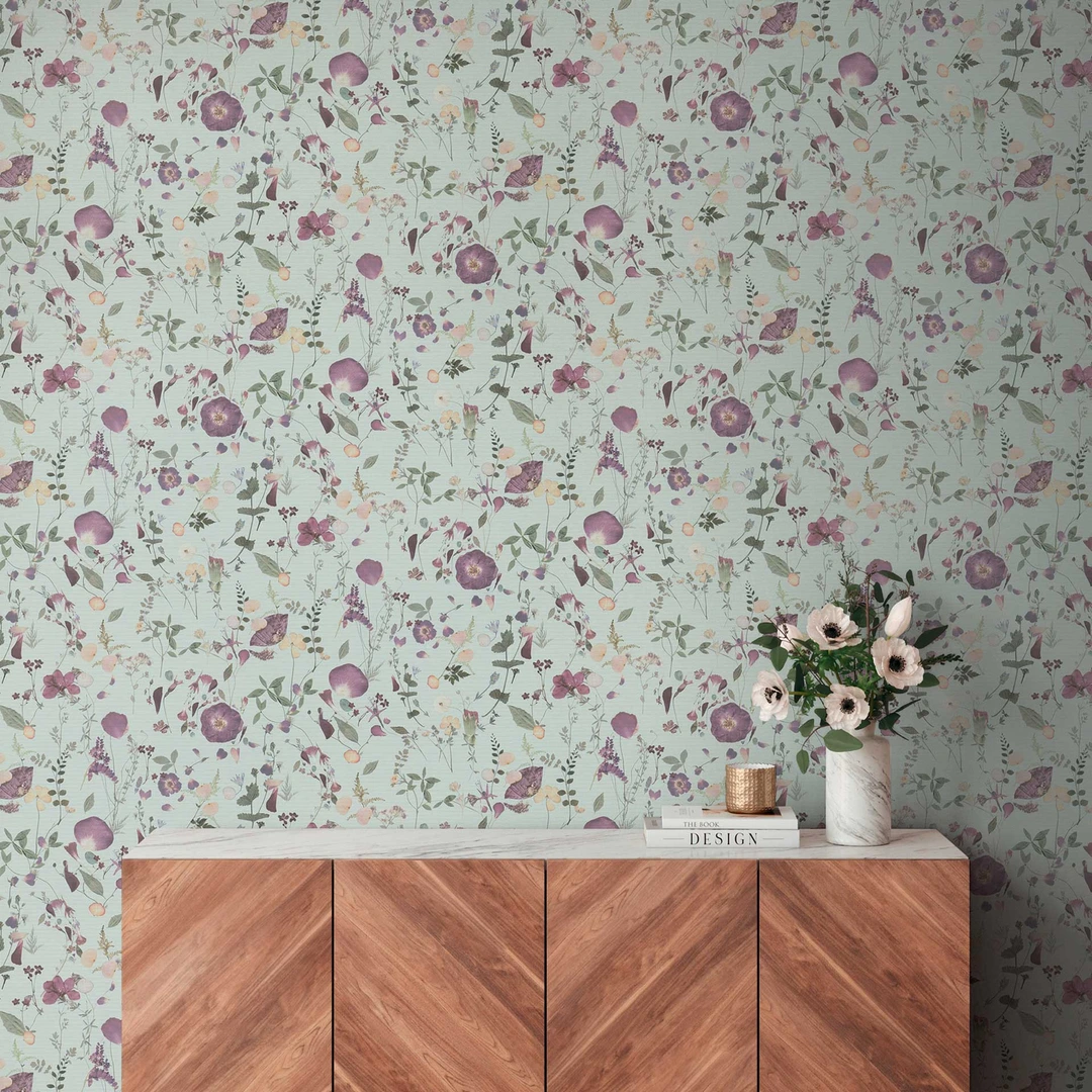 A.S. Création Vliestapete Floral Aquarell - Grün Weiß Blätter Design Made In Germany