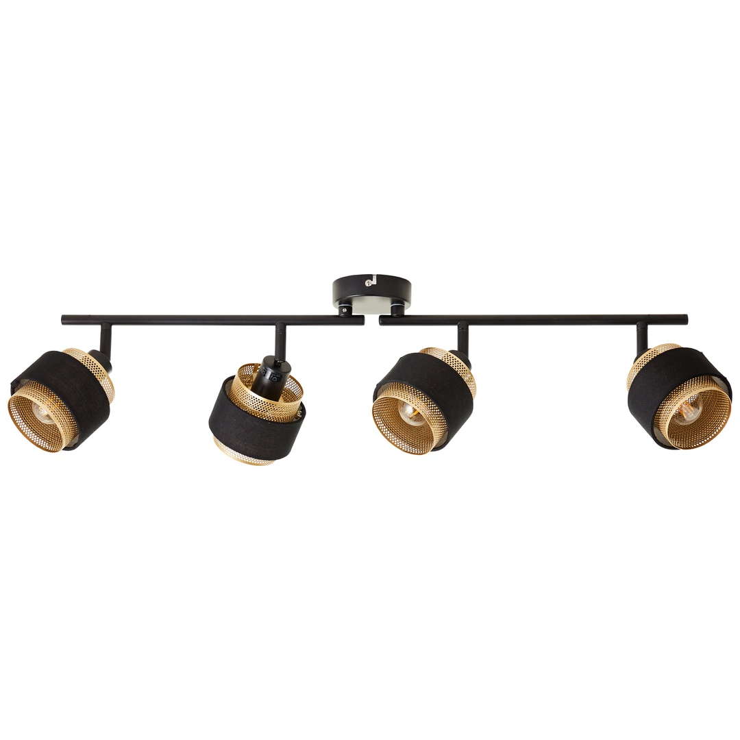 Spotrohr Ilsa 2 Gold, 28W, 17,2 x 87,1 cm, Metall Innenleuchte