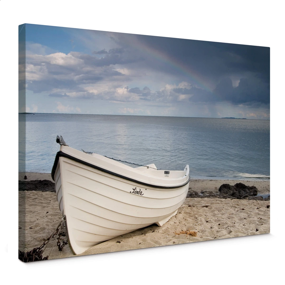 Leinwandbild Strandidyll