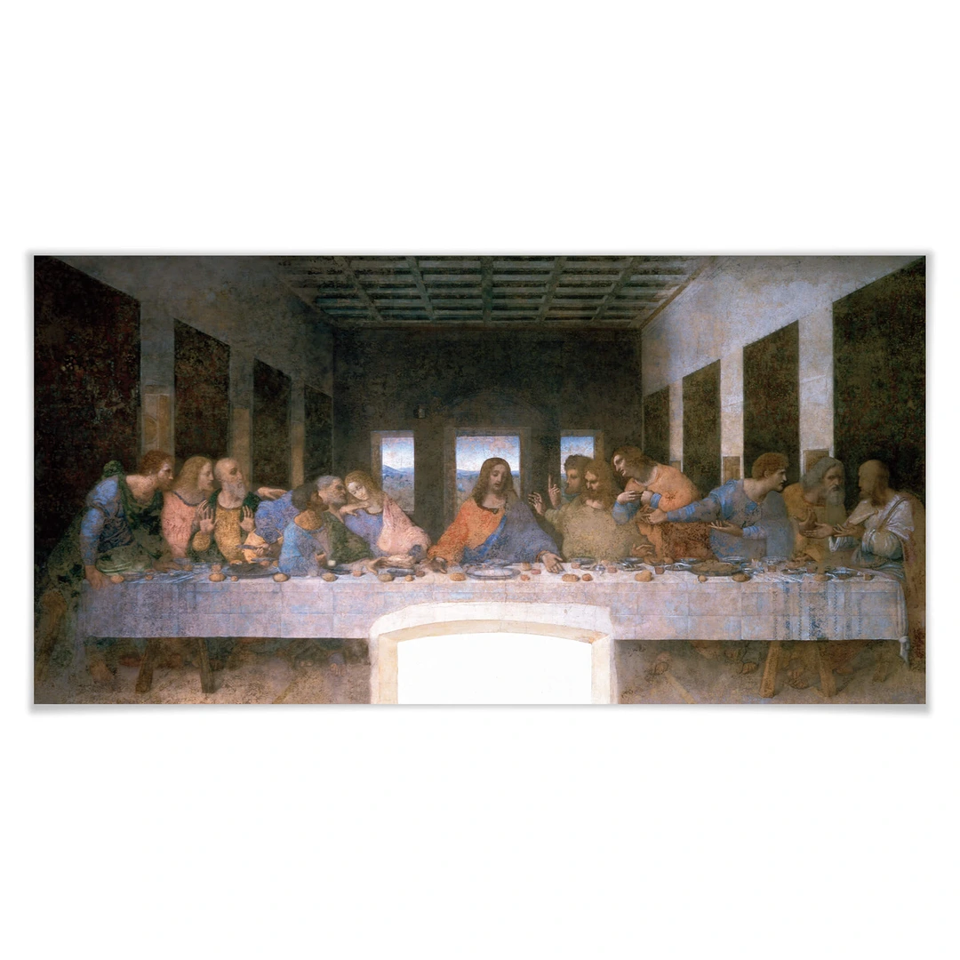 1art1 Leonardo Da Vinci The Last Supper, 1494–1499 Poster