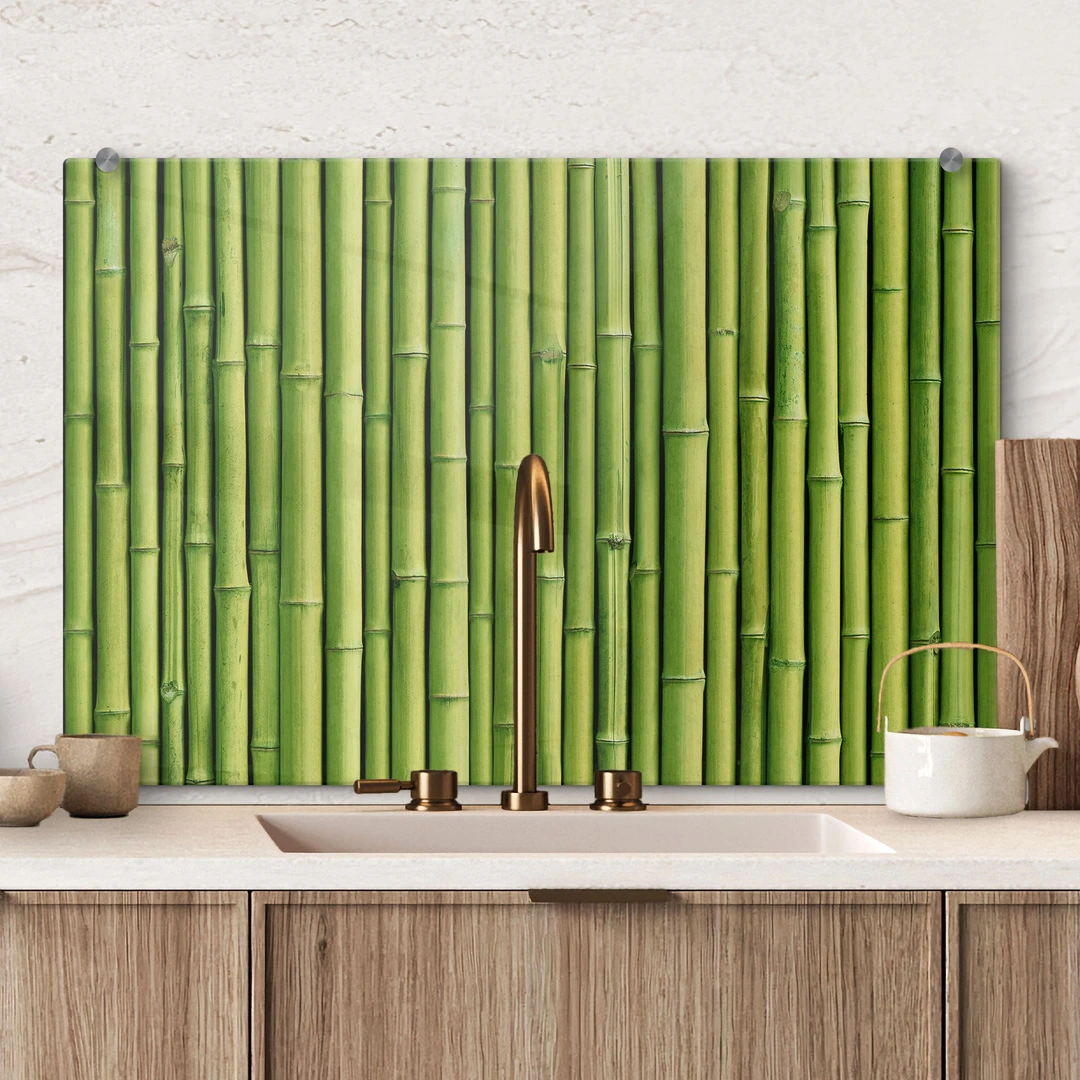Spritzschutz Bambus | wall-art.de