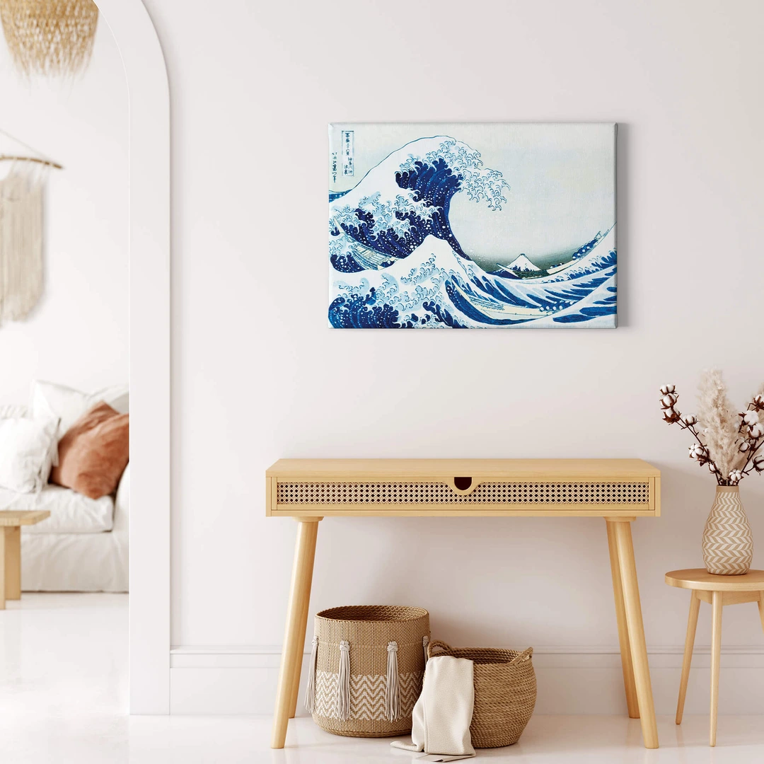 InstyleArt Stampa Su Tela Onda Colorata 80x60 Cm - Quadro Moderno Made In Germany - Pronto Da Appendere - 2